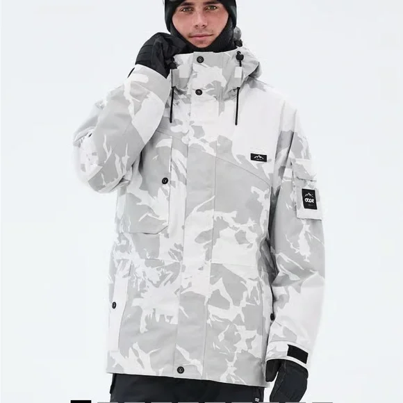 DOPE White and Gray Jacket